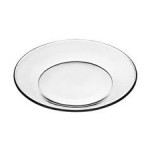 Clear Glass Plate 8-1/2 Inches$0.38